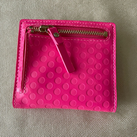 Kate Spade Pink Polka Dot Wallet - Picture 2 of 7